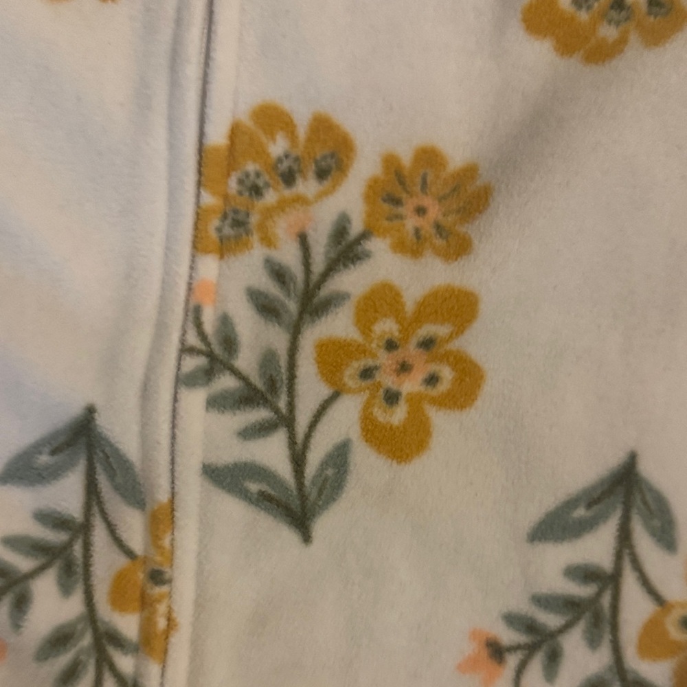 Carter’s big kid size 12. Floral Kids One Piece Pajama - Picture 3 of 4